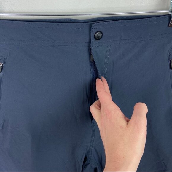 NEW Mack Weldon Performance Technical Shorts‎ Blue Size Large Laser Ventilation - Picture 4 of 13